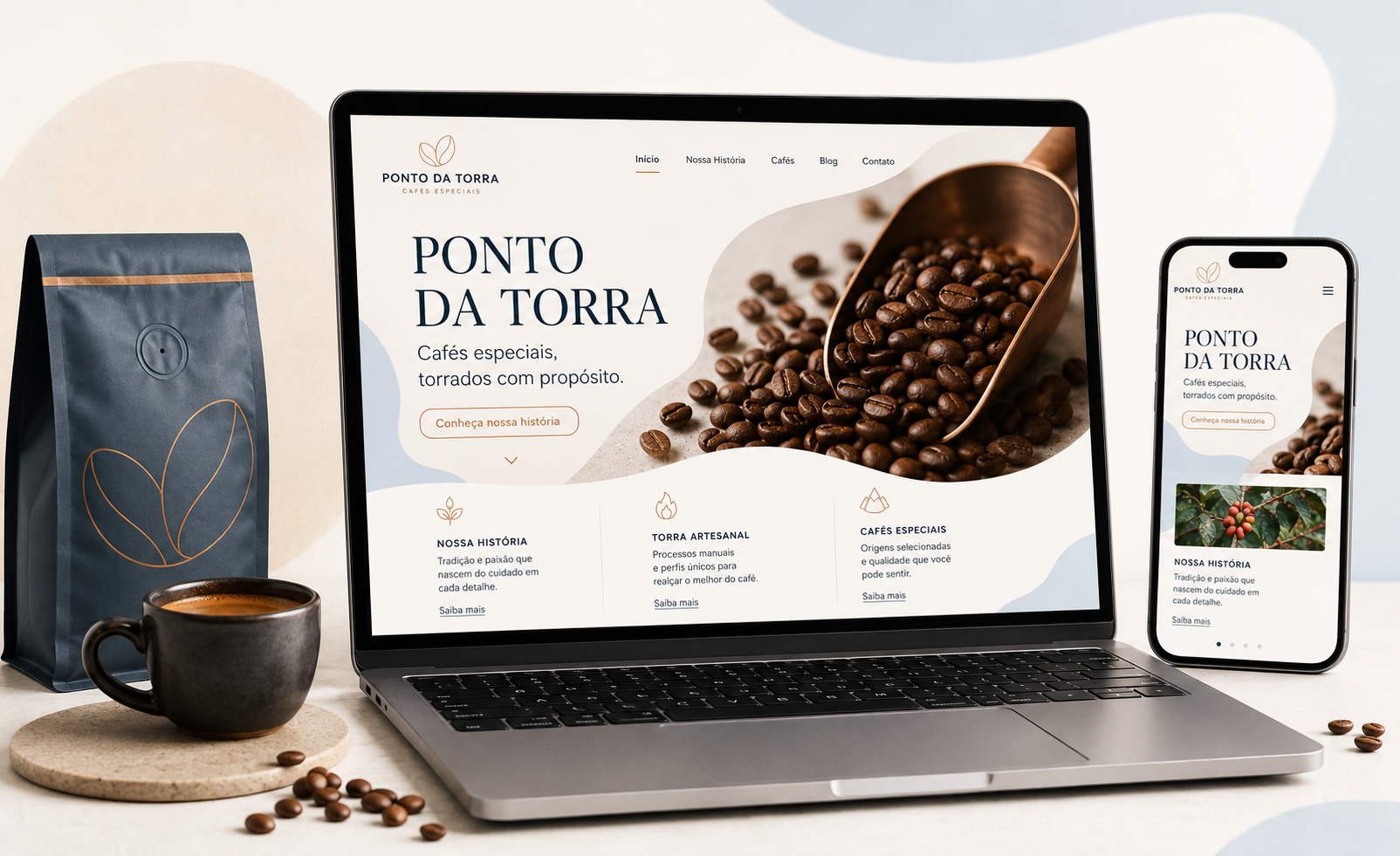 Site institucional do Ponto da Torra